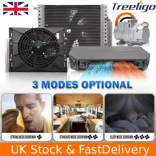 Universal DC 12V Underdash Air Conditioner Heat & Cool Electric Auto A/C System
