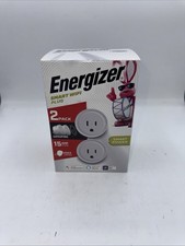 Energizer 2 Pack Smart Indoor WiFi Plugs 15 A...