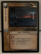 LOTR TCG Terrible and Evil 7R30 LP+ Return of the King Decipher