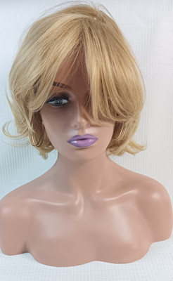 Women's breathable net adjustable buckle thick synthetic Spring Honey hair wig