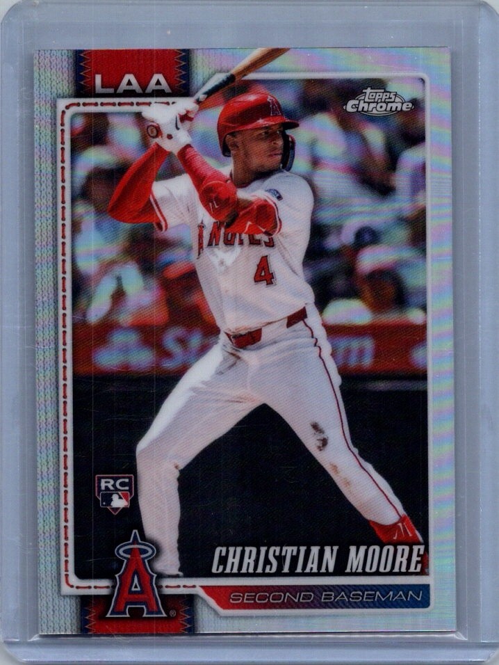 2026 Topps Chrome - Christian Moore #232 Refractor (RC)