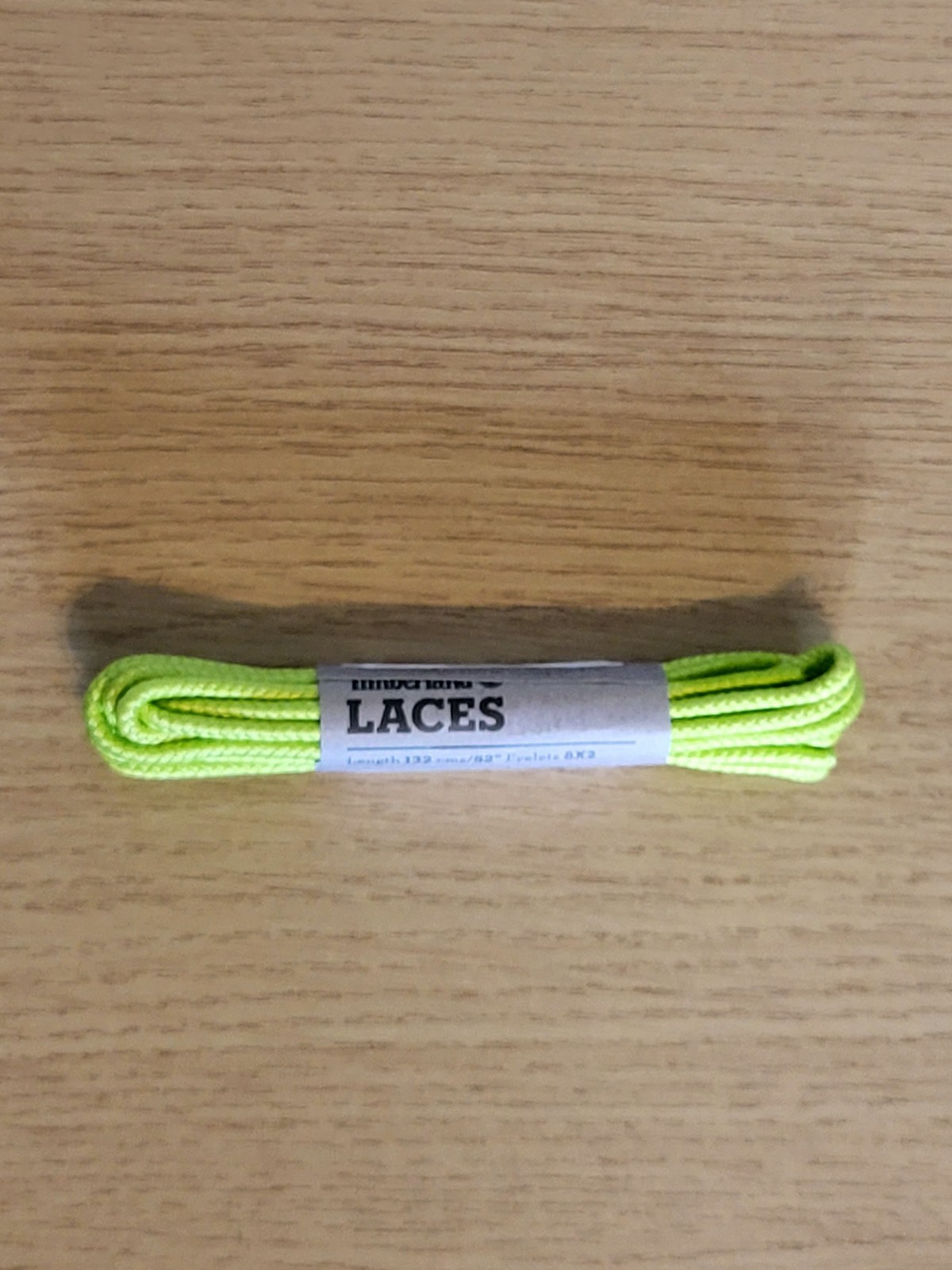 Timberland Lime Green Round Laces. image 8