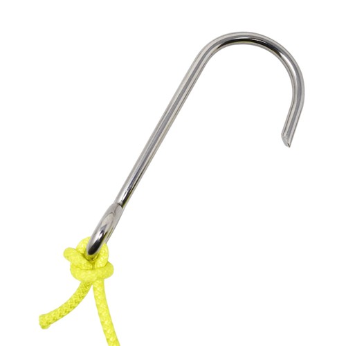 Gancio Drift Reef per Immersioni Subacquee con Linea 45" e Clip in Acciaio Inox a Scatto - Foto 2 di 3