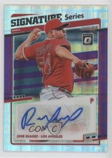 2020 Panini Donruss Optic Purple Pandora Prizm 24/25 Jose Suarez #SS-JS Auto 1p5