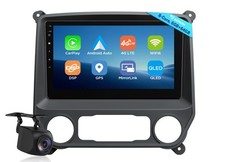 10.1"Android 13 QLED 6 64 for Silverado 2014-2018 Car Stereo CarPlay GPS Sat Nav