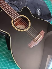 Ashton Electro-acoustic Guitar SL29CEQ BLACK