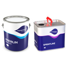 SPRINTLINE Basecoat VW Black Magic Pearl 5ltr Kit - 2.5L Paint + 2.5L Thinner