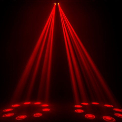 Chauvet DJ Duo Moon LED Moonflower/Strobe Effect Light w Sound-Activated Program - Picture 2 of 7