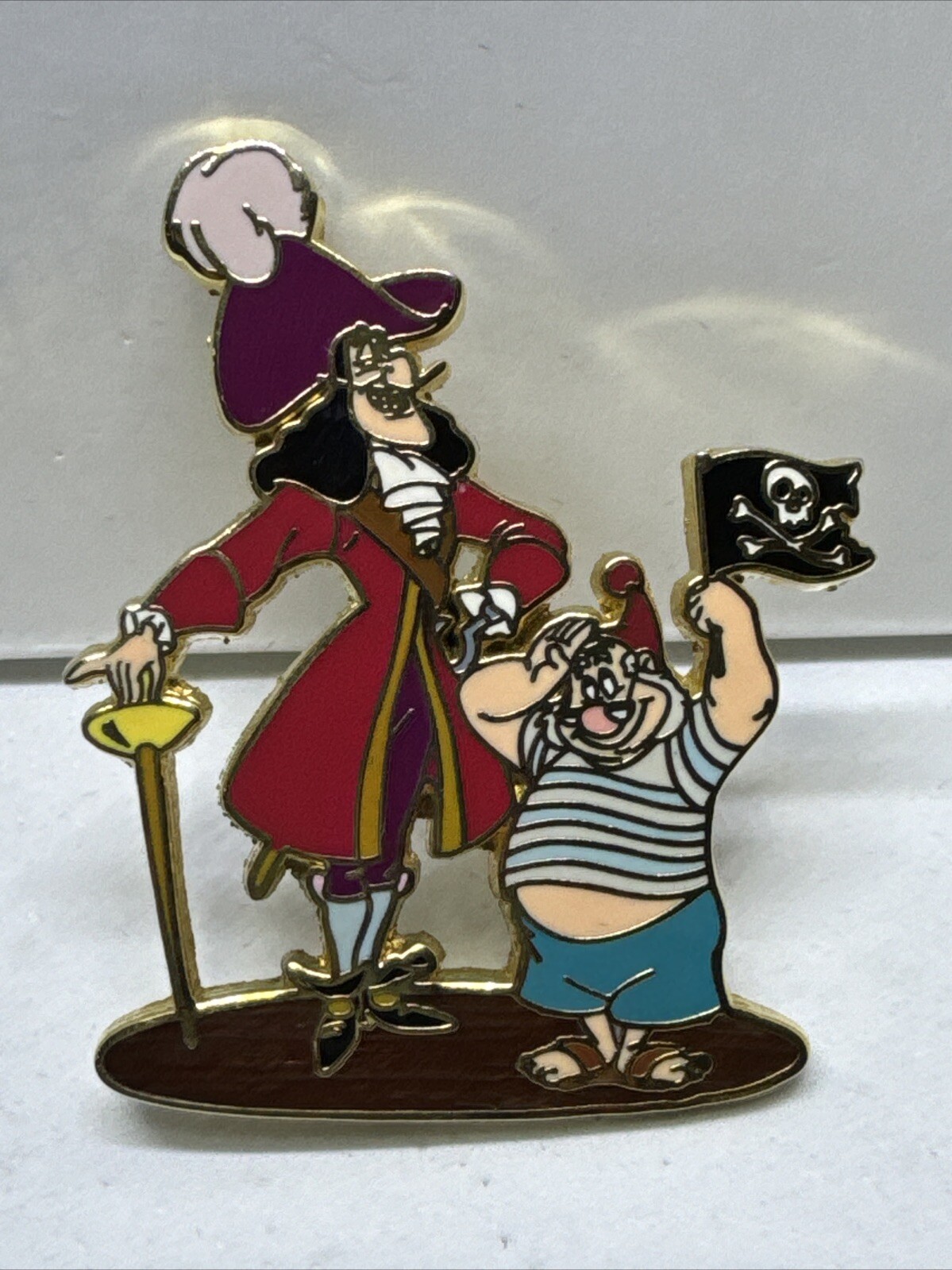 Disney - Captain Hook and Mr Smee - Peter Pan - Jolly Roger - Pirates LE 250 Pin