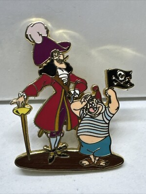 Disney - Captain Hook and Mr Smee - Peter Pan - Jolly Roger - Pirates LE 250 Pin