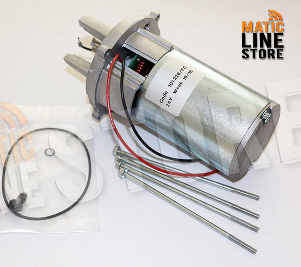 Moteur De Remplacement BFT Pour Portail Battant - Modèle E5 N Grille - 24V