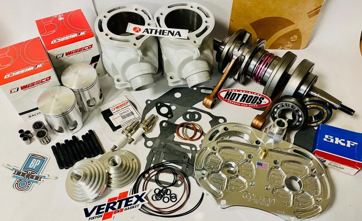 Yamaha Banshee Stock Motor Drop In An Go Oem Motor New Pistons Has Very Nice Oem Crank Oem Cylinders 64 Bore Unported Oem Head New Gaskets New Seals New Intakes New Reeds - Foto 2