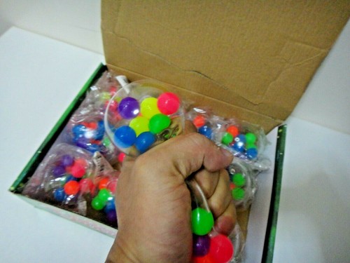 Anxiety Fidget Relief Ball Toy Squishy Sensory Stress Reliever Autism Squeeze - Picture 3 of 6