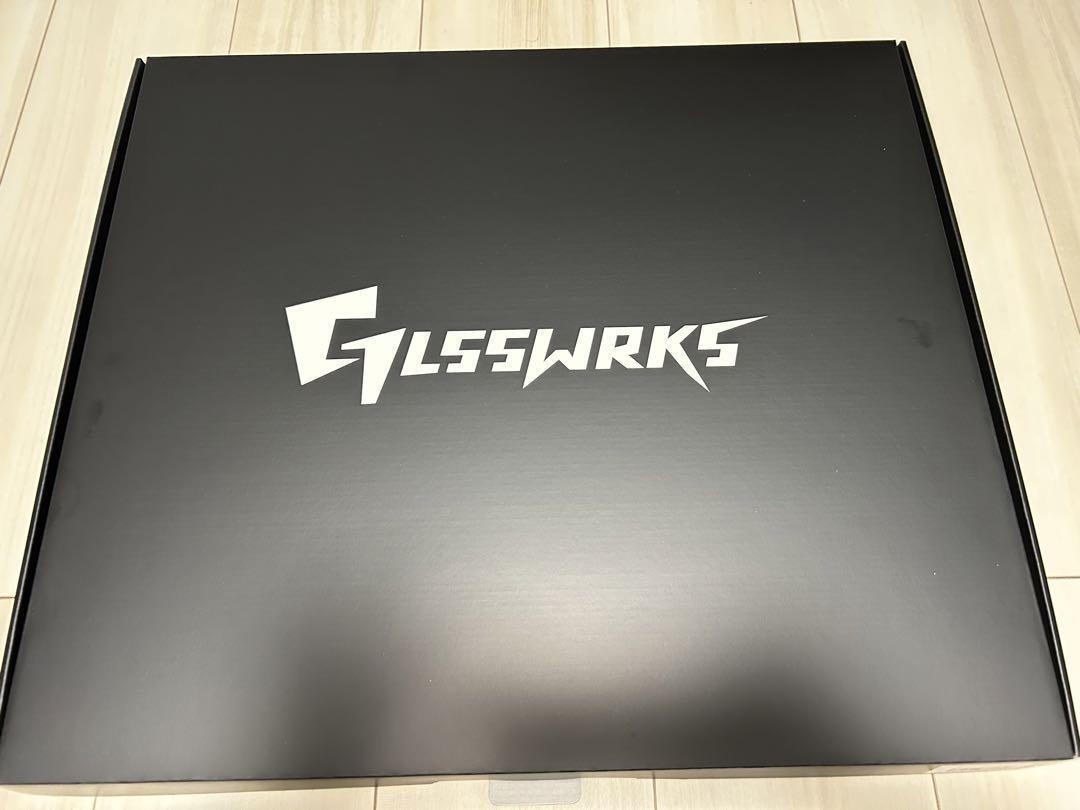 GLSSWRKS Kazemi Premium Glass Mousepad Dark 490x420mm JP GLSSWRKS Kazemi Premium Glass Mousepad Dark 490x420mm JP