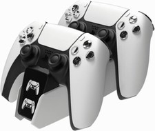 Playstation 5 Controllers Charging Dock, PS5 Charging Station AC Adapter