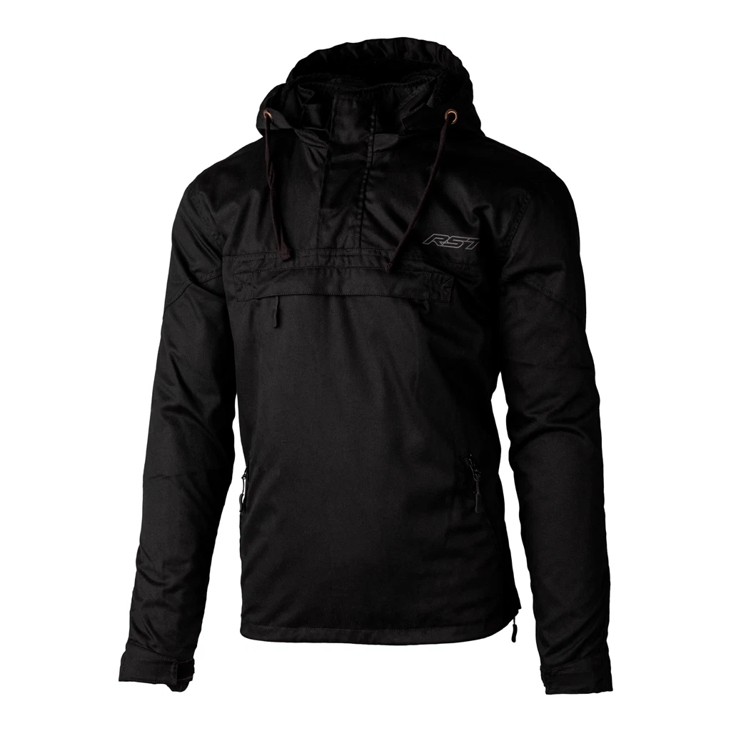 RST Loadout 1 4 Zip Waterproof Motorcycle Hoodie Black