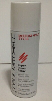  Paul Mitchell Super Clean Spray Medium-Hold Style 3.5 OZ - RARE