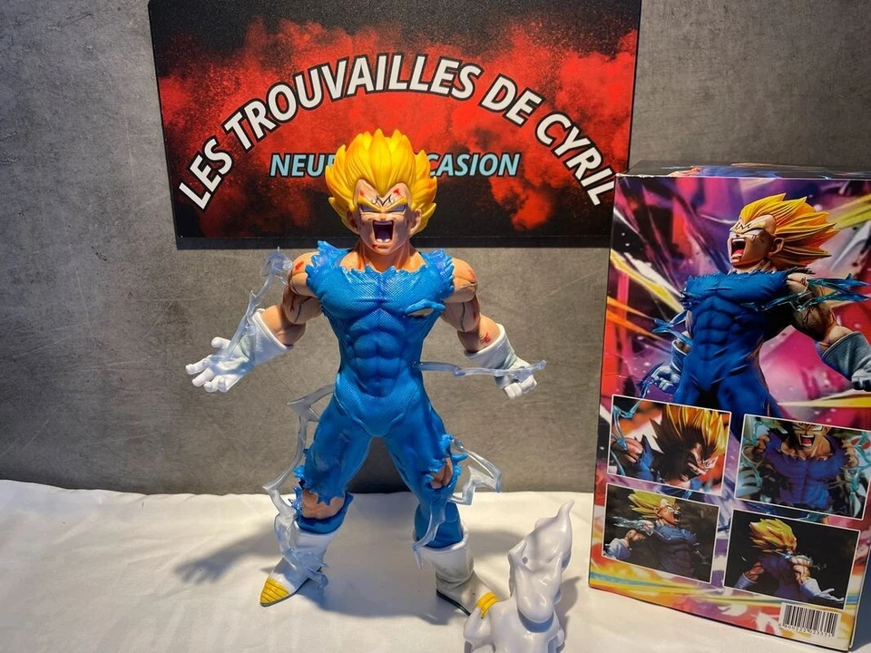 Figurine Majin Vegeta 28cm – Figurine de collection – Neuve en boîte - Photo 1/3