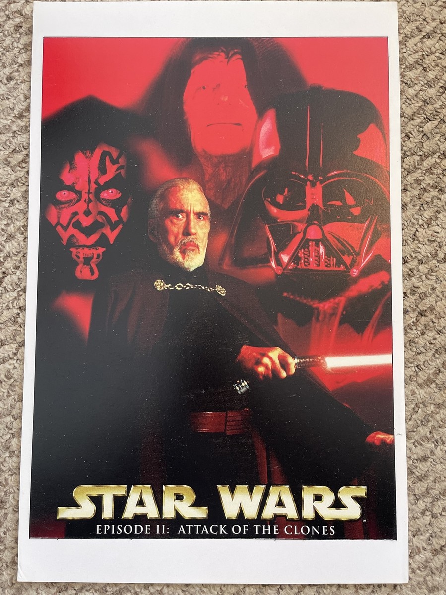 Star Wars attack of the clones Poster 11 x 17 (96) | eBay