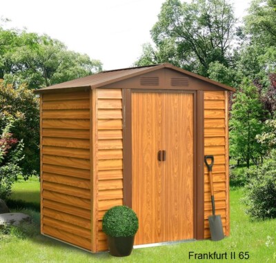 Pergart Gerateschuppen Geratehaus Frankfurt Ii In Holzoptik Gartenhaus 4 Gr Ebay