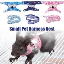 Rabbit Vest Harness Leash Lead SmallAnimal Pet Mesh Hamster Bunny Traction Rope✅