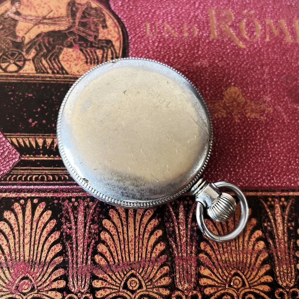 Reloj Bolsillo Buren a G Uhr A LUNSER Berlín Militar Alemán Segunda Guerra Mundial 1940 Negro n DH Foto 4 de 4