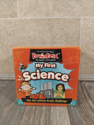Neu Brainbox Meine erste Wissenschaft 10 Minuten Gehirn Herausforderung Kinder Kids Lernen