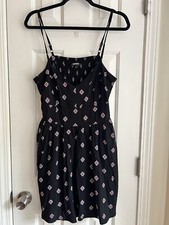 Express Printed Tank Dress Size Large