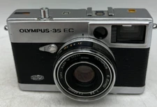 Olympus 35 EC Rangefinder 35mm SLR Film Camera Body F2.8 42mm Lens *AS-IS*