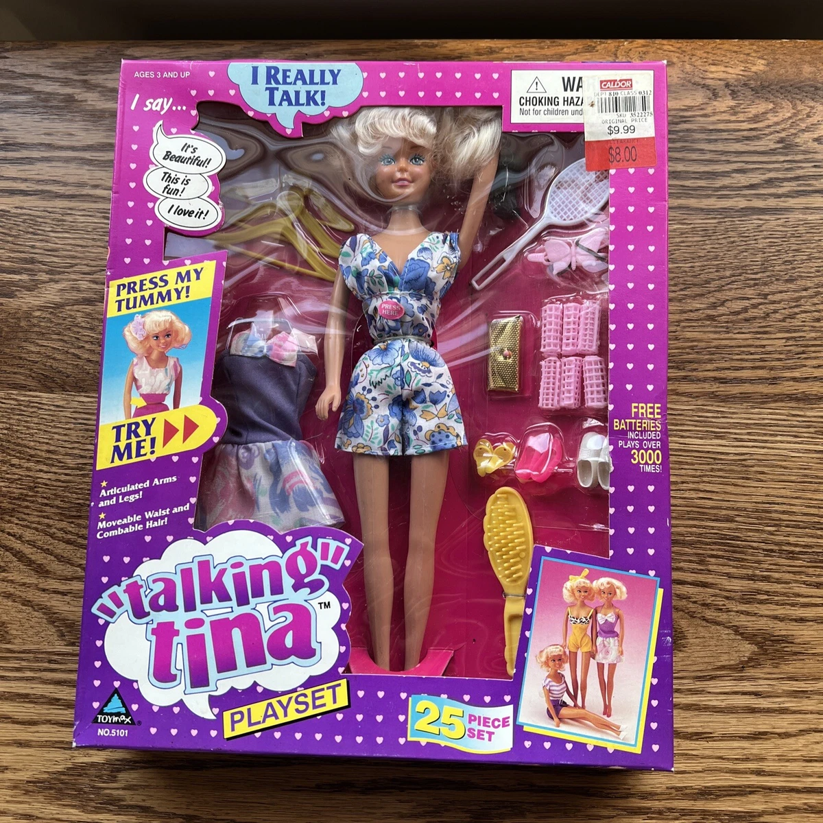 Talking tina sales doll ebay
