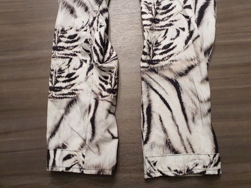 G-Star Raw Elwood X25 Mens W32 L30 White Tiger Print Canvas Pants Pharrell NWT - Foto 10 di 12