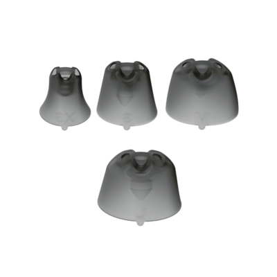 FCS Pack of 6, Earwear Sleeve compatible with Signia Cros Pure