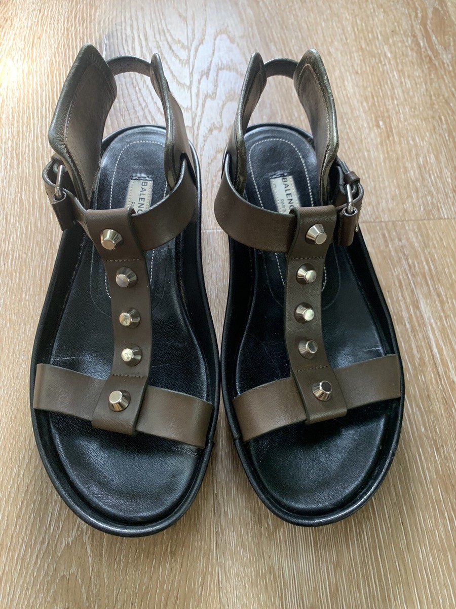 サンダル・ミュール BALENCIAGA Women Sandals 694491 WB725 1010 36 BLACK BLACK bl balenciaga women sandals 36 | eBay