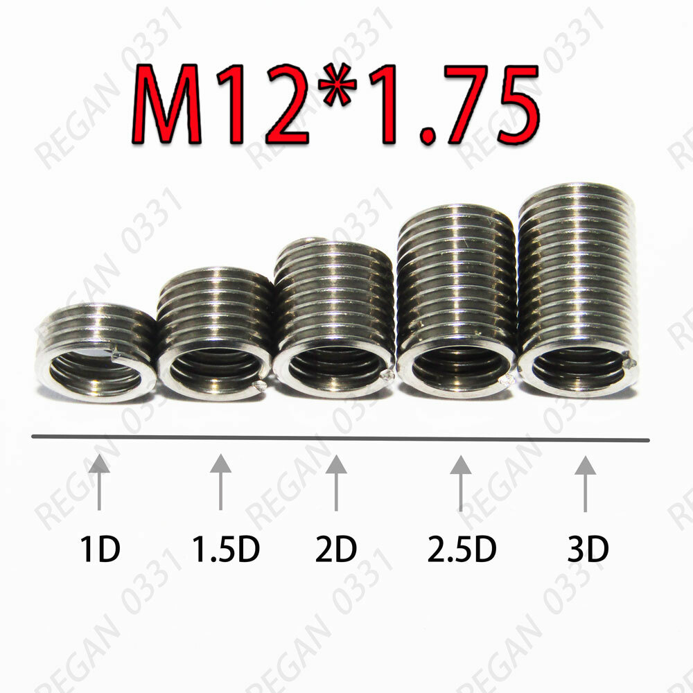 Big-Sert 57101 M7 x 1.0 x 10mm Metric Insert - 10 Pack