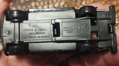 RTL Retro A-Team Van 1983 GMC Black Made in USA Stephen J Cannell - Picture 7 of 7