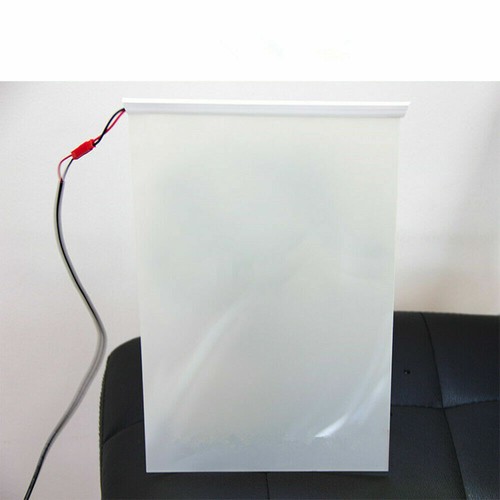 100mmx100mm Smart Windows PDLC Switchable Glass Film Opaque Privacy Window Tint - Picture 10 of 12