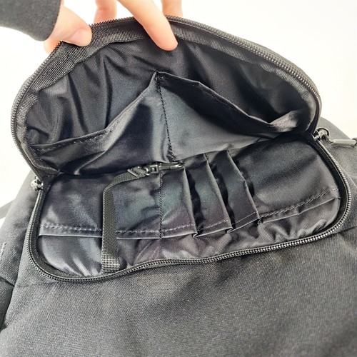 Brevite eBay Logo Laptop Backpack The Brevite Backpack BRV-BLK-001 Triple Black - Picture 7 of 9