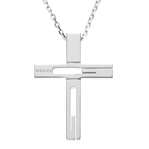 [Gucci] Collana Gucci 228364 J8400 8106 Argento