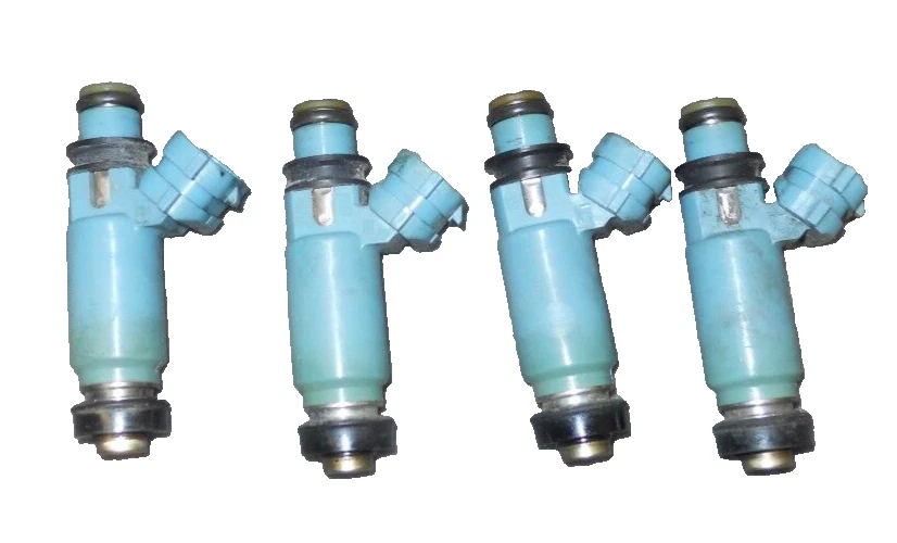 2002 05 SUBARU IMPREZA WRX FUEL INJECTOR SET OF 4 TOP FEED OEM P N 16611AA521