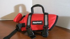 ZIPPY PAWS Red with Black LIFE PRESERVER VEST for XS Dogs