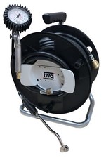 Reifenfüller LKW Reifenfüllanschluss 20 m Gummischlauch Schlauchtrommel