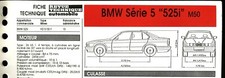 Revue technique BMW 525
