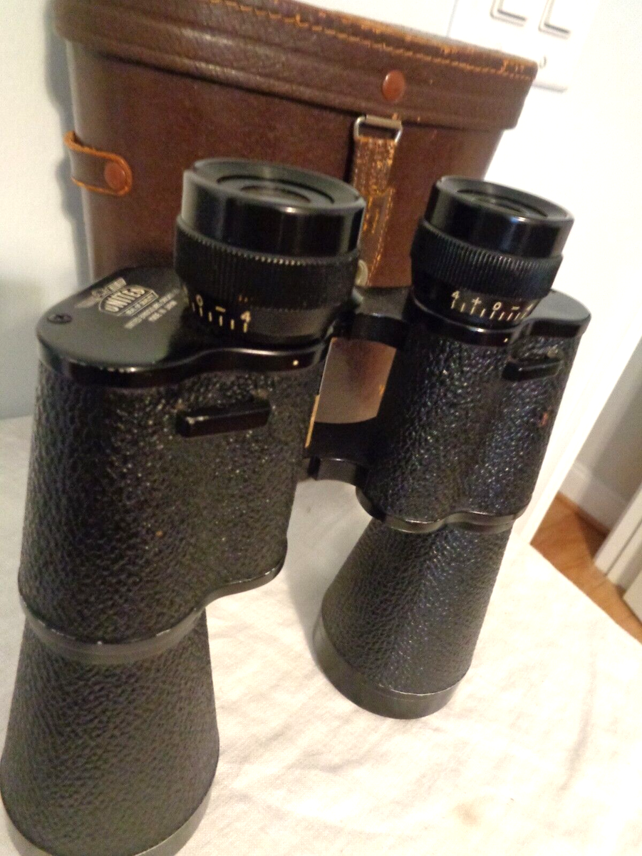 Vintage UNITED Binoculars Chicago 20 Made in Japan 20 x50 Hard