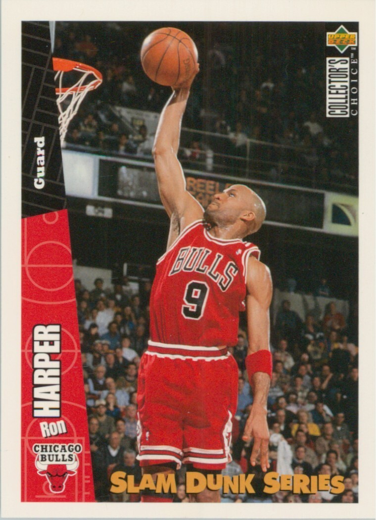Ron Harper 1996-97 Upper Deck Collector's Choice Nestle Slam Dunk Series #3
