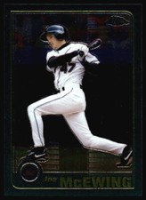 2001 Topps Chrome Joe McEwing #217 New York Mets