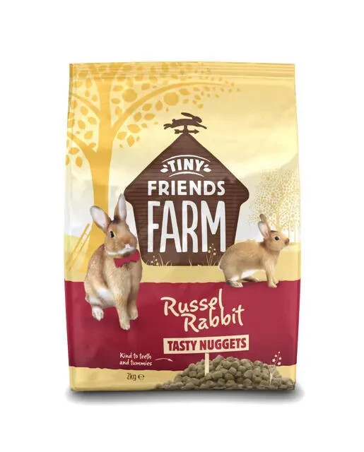 Supreme Petfoods Ltd Supreme Tiny Friends Farm Russel Rabbit Tasty Nuggets 2Kg - 13140329 - Image 5
