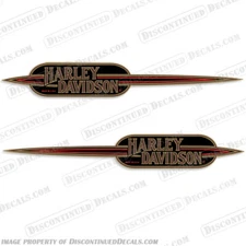 Fits Harley-Davidson FXR Motorcycle Tank Decals - 1985