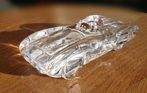 Atlantis Crystal, Mercedes W196 Carenado, 1:43, crystal glass, paperweight - Picture 1 of 12