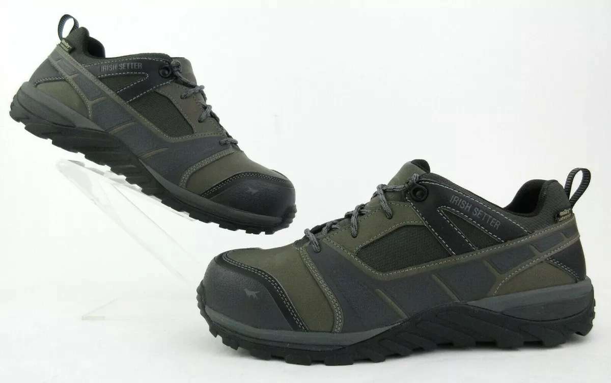 Irish Setter By Red Wing Rockford Waterproof Safety Toe Shoes 11D Mint Conditi