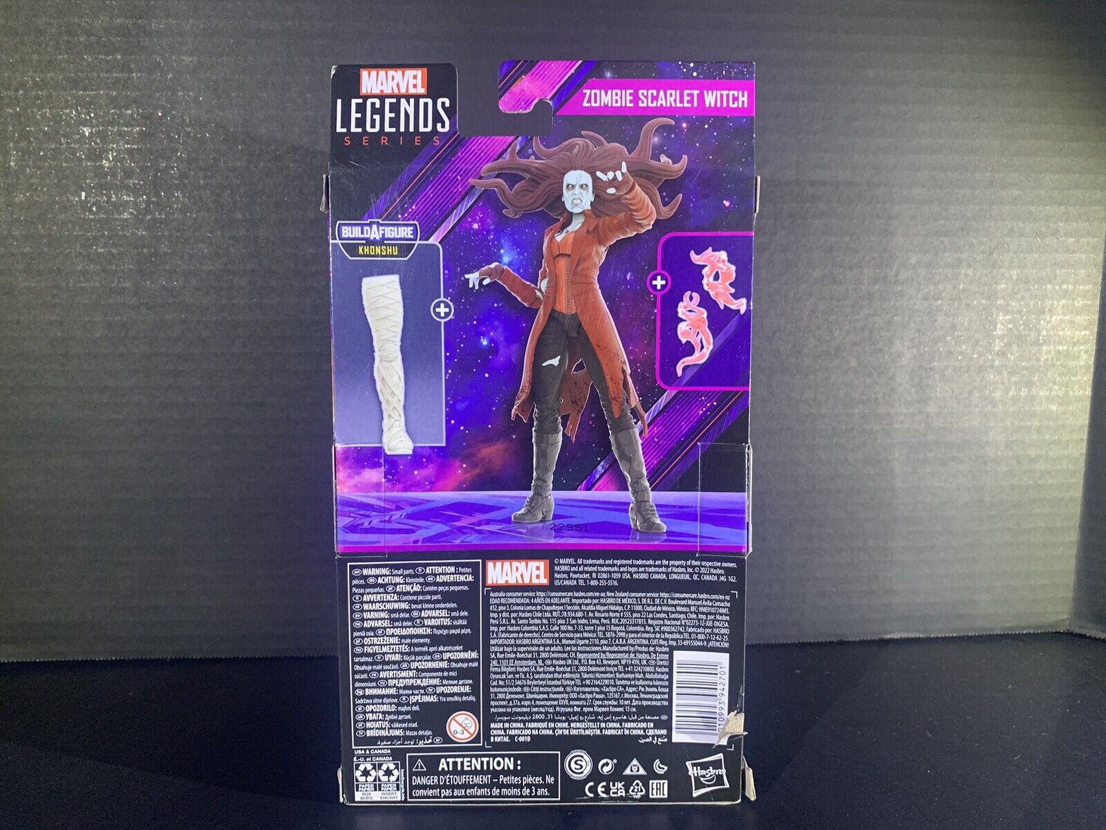 Marvel Legends Series MCU Disney Plus Zombie Scarlet Witch Marvel